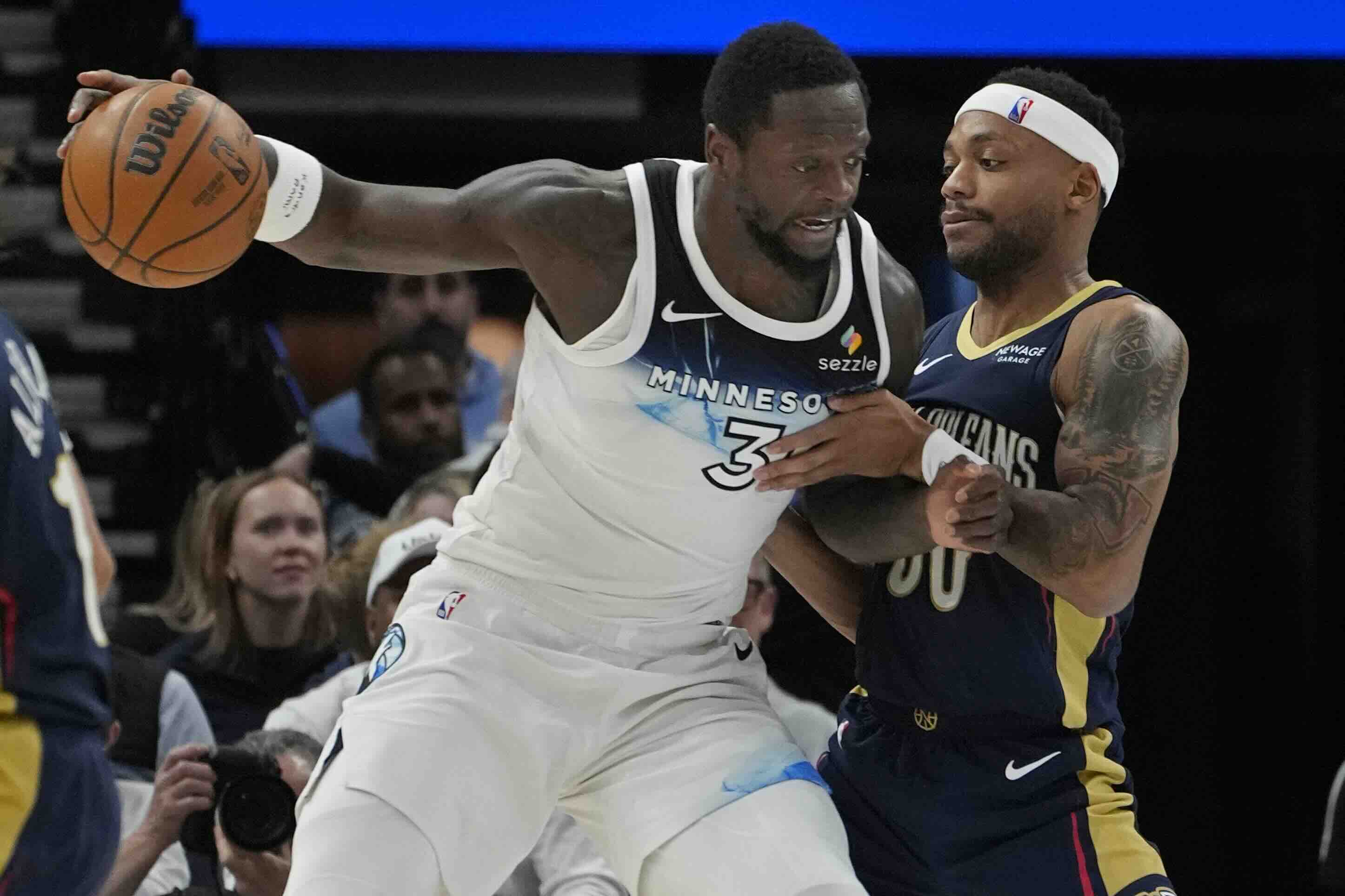 Wolves get payback in 41-point blowout of Pelicans