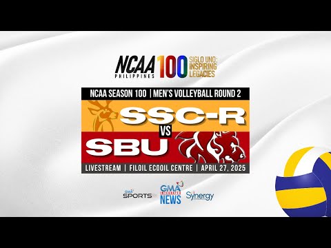 Intense Showdown: SSC-R Faces Off Against San Beda in NCAA Season 100 Men's Volleyball