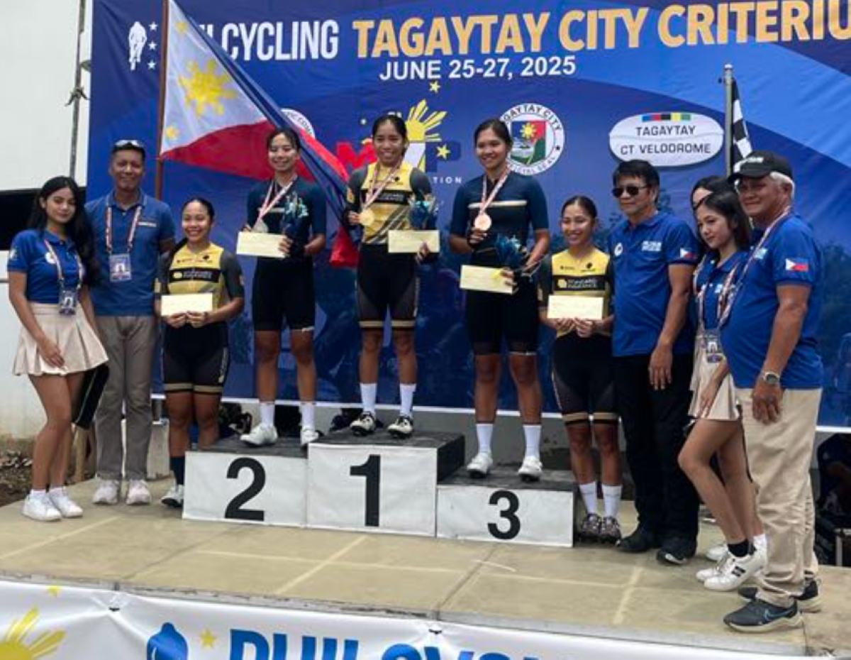Claire Vinoya and Rush Camingao Triumph at PhilCycling Tagaytay Criterium Under-23 Races