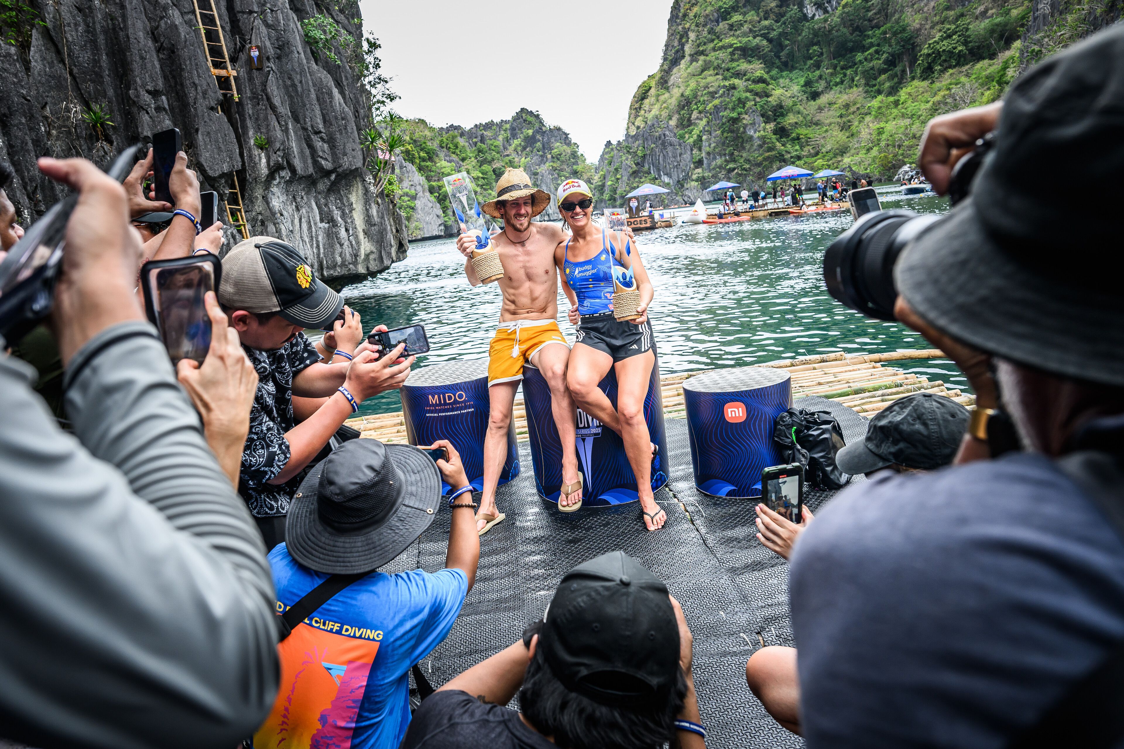 Gary Hunt and Rhiannan Iffland Dominate Red Bull Cliff Diving in El Nido, Dubbing Palawan the 'Mecca' of High Diving