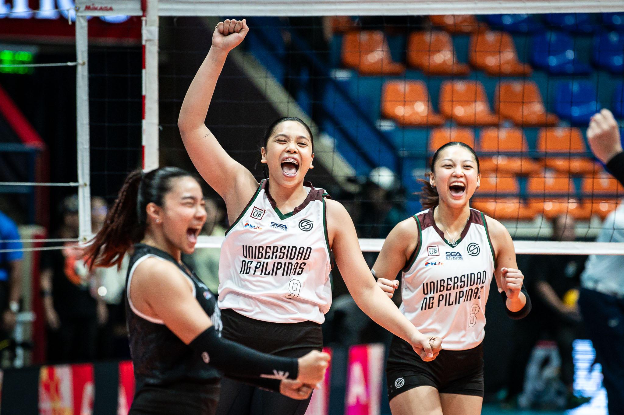 Niña Ytang sizzles for 30 points as UP halts streaking NU Lady Bulldogs in five-set stunner