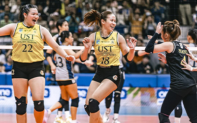 UST Golden Tigresses Stage Dramatic Comeback to Defeat Lady Falcons in UAAP Volleyball