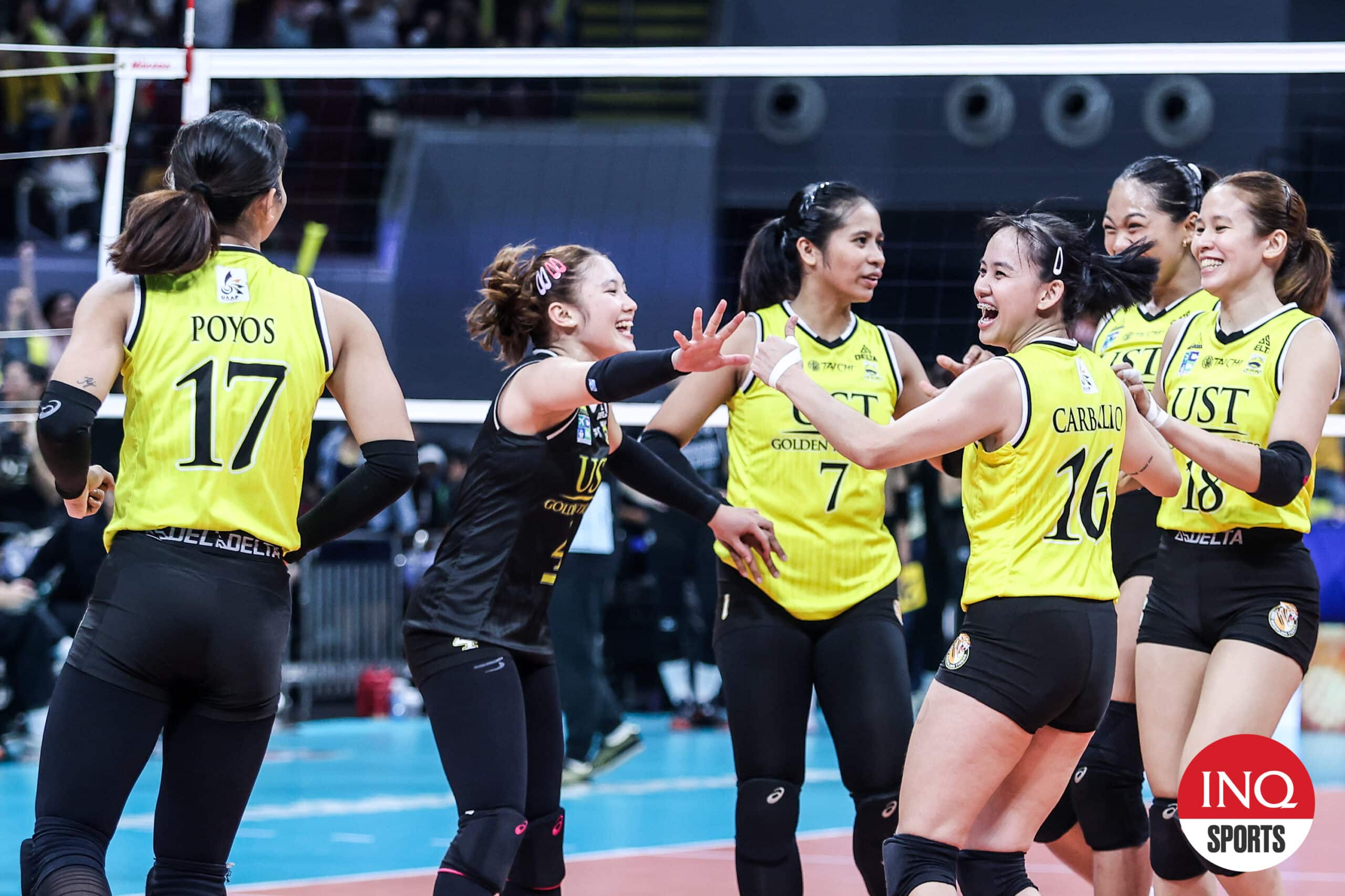 UST Golden Tigresses Secure Spot in UAAP Season 87 Volleyball Final Four