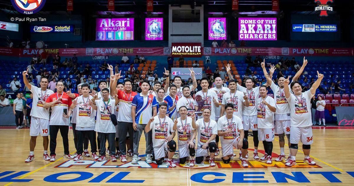 Hua Siong Clinches Thrilling Victory Over Xavier in FCAAI 40s Division Finals