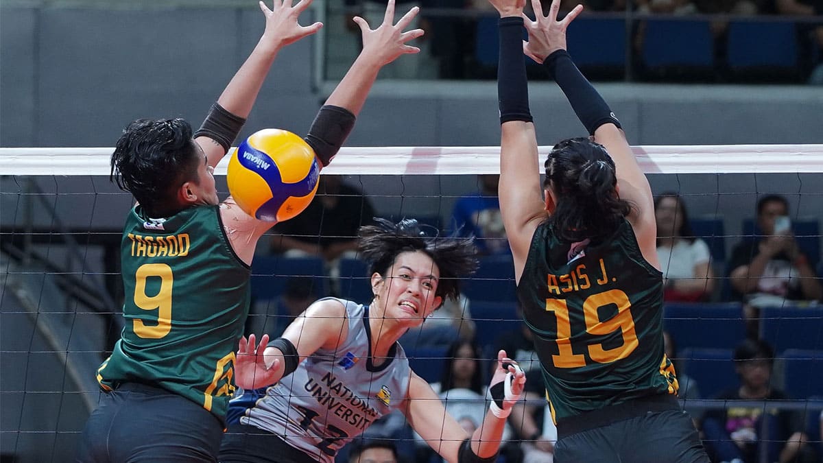 Lady Bulldogs Roar Back to Dominance, Crush FEU in Four Sets