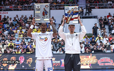 Justin Brownlee pinatabla Ginebra, RHJ Best Import, Arvin Tolentino BPC