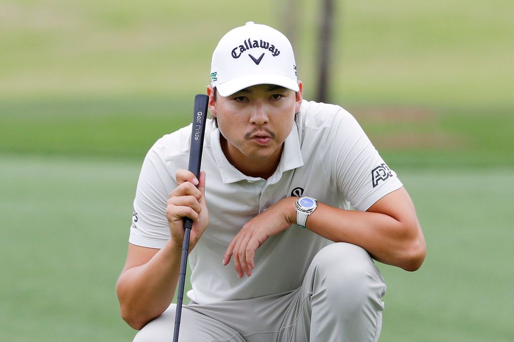 Min Woo Lee pulls away from Scottie Scheffler, leads Houston Open by four