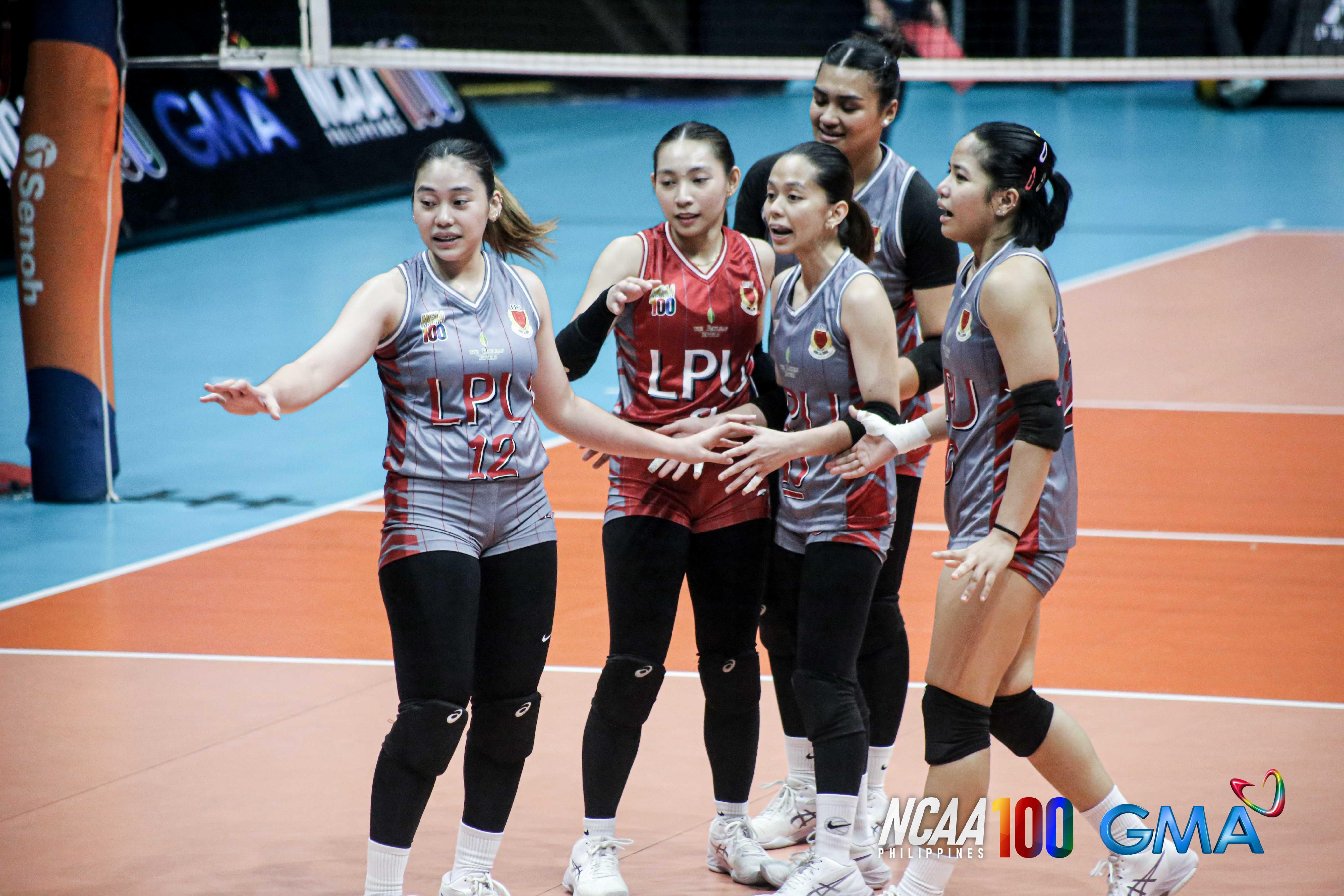 LPU Lady Pirates Surge Ahead in Fourth Set to Secure Consecutive NCAA Volleyball Victories