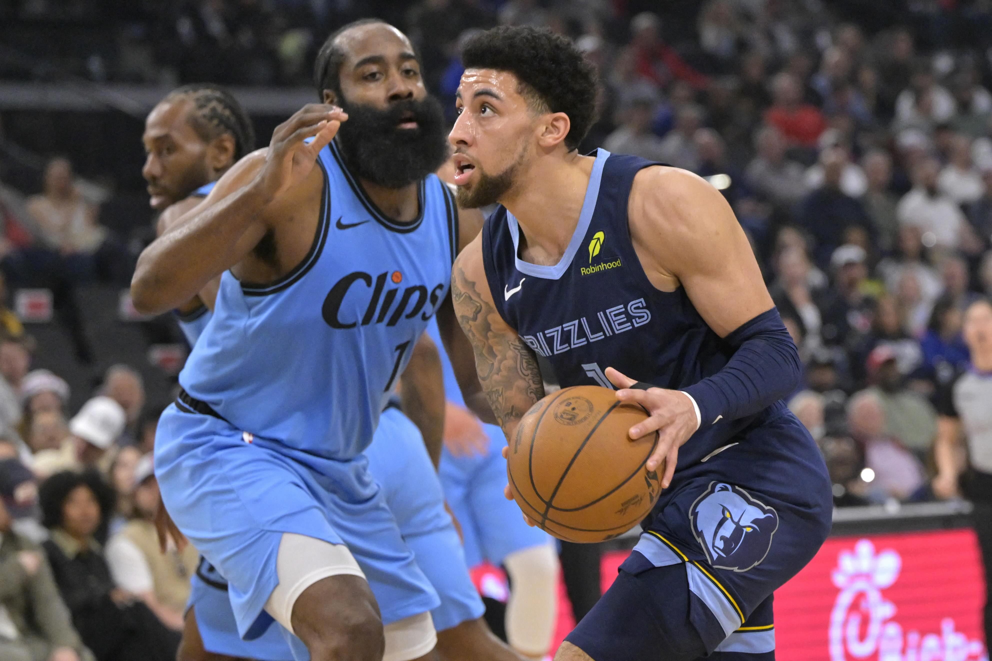 NBA: James Harden puts up 30 as Clippers overtake Grizzlies