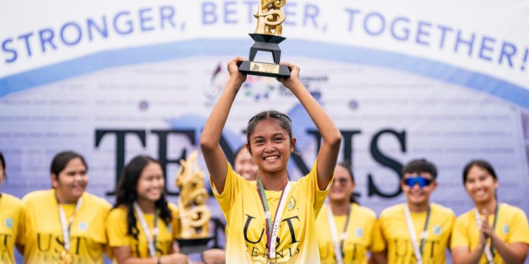 UST Triumphs Over NU, Ends Seven-Year Drought to Reclaim UAAP Women's Tennis Title
