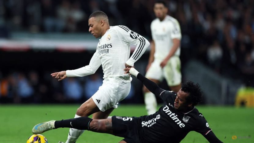 Mbappe scores twice as Real struggle to beat lowly Leganes 3-2