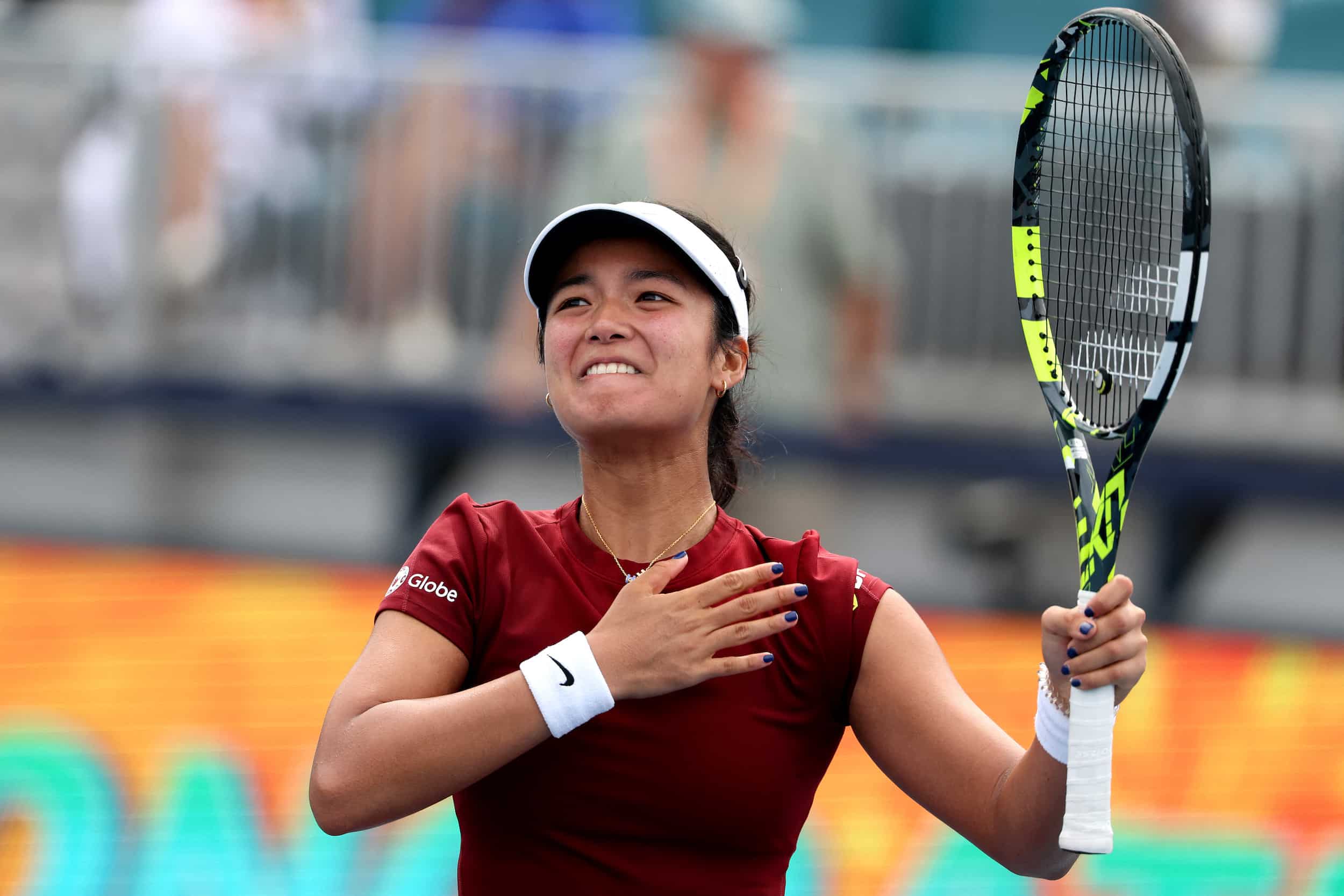 Alex Eala advances to Miami Open quarters after Paula Badosa withdraws