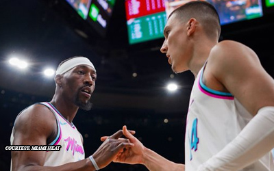 Herro and Adebayo Lead Miami Heat to Dominant Victory Over Boston Celtics