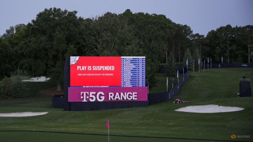 Scottie Scheffler Takes Commanding Lead at PGA Championship Amid Weather Delays