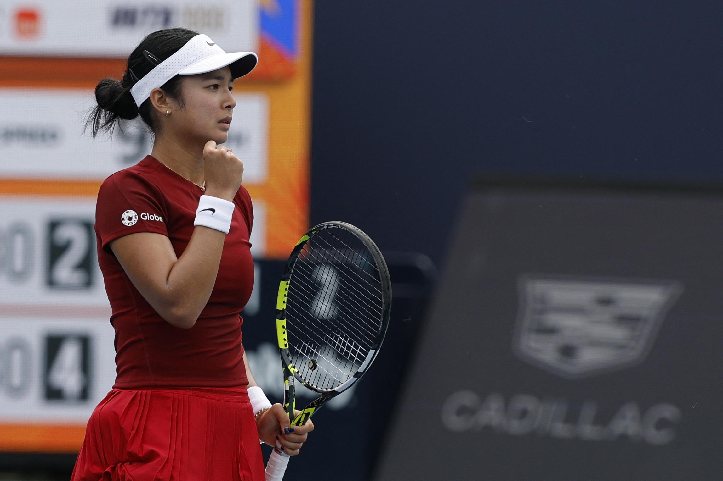 Alex Eala at the 2025 Miami Open