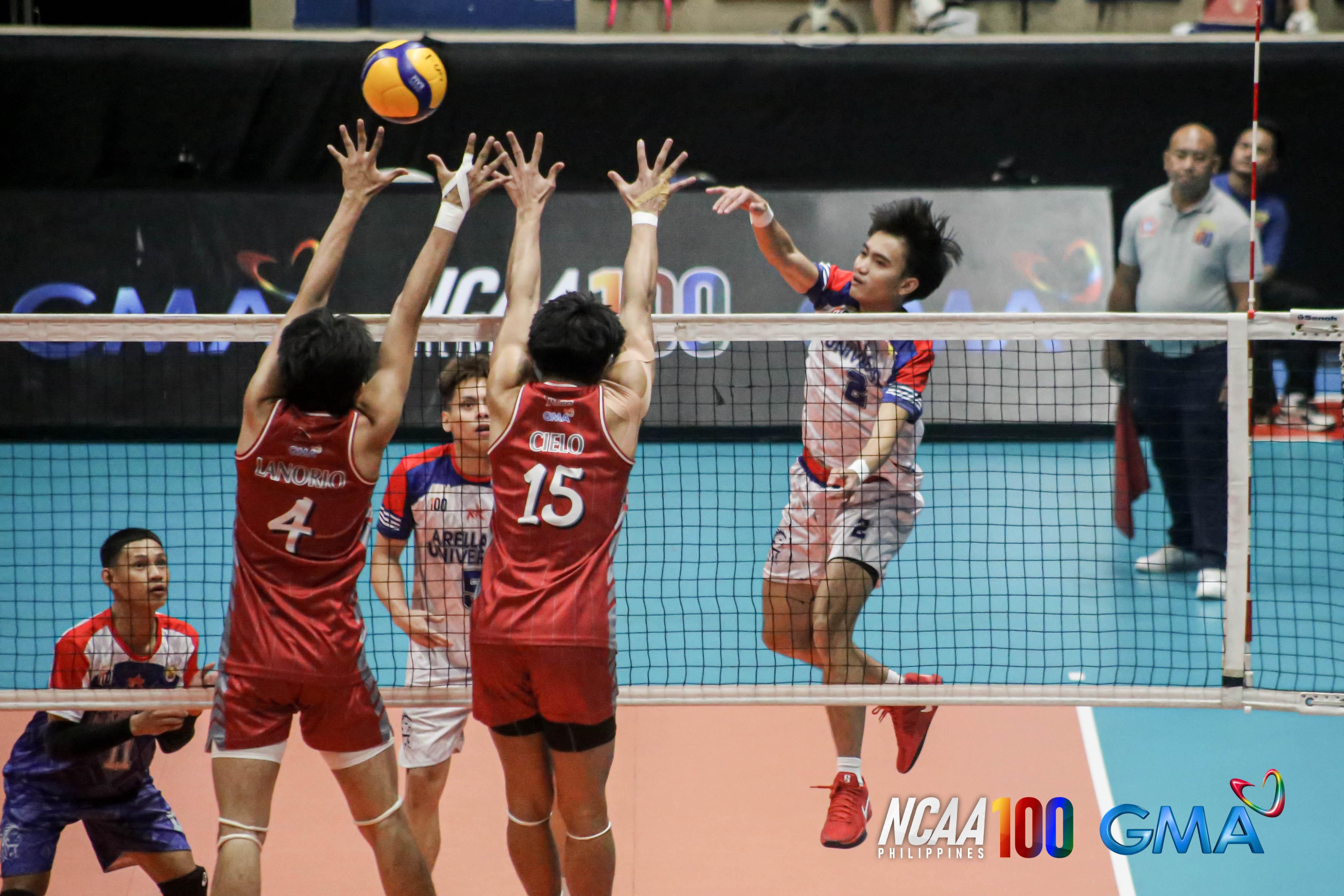 Arellano Chiefs Triumph Over LPU in Thrilling Five-Set Match, Secure Spot in NCAA Volleyball Final Four