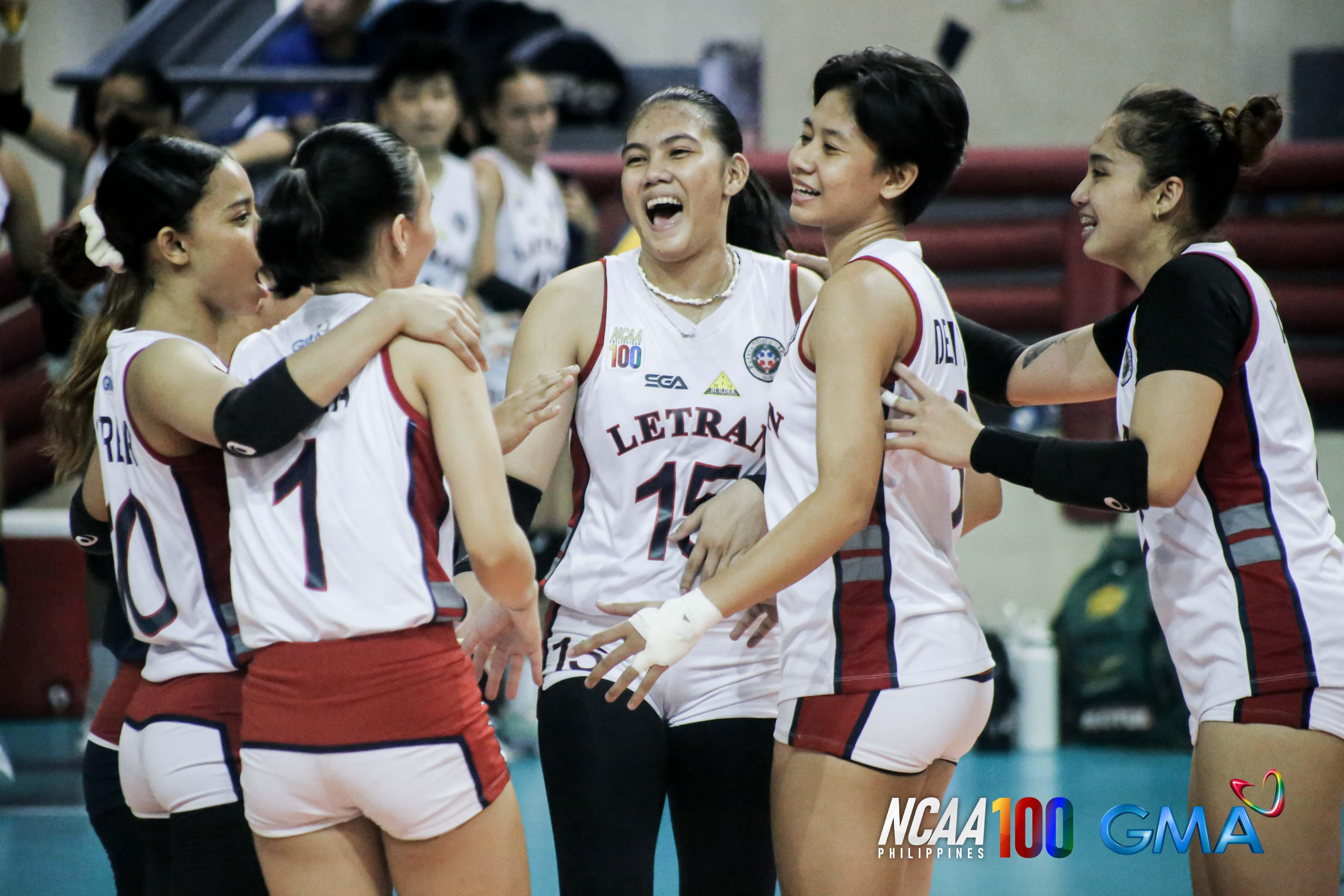Letran Lady Knights Triumph Over San Beda in Thrilling Four-Set NCAA Volleyball Match