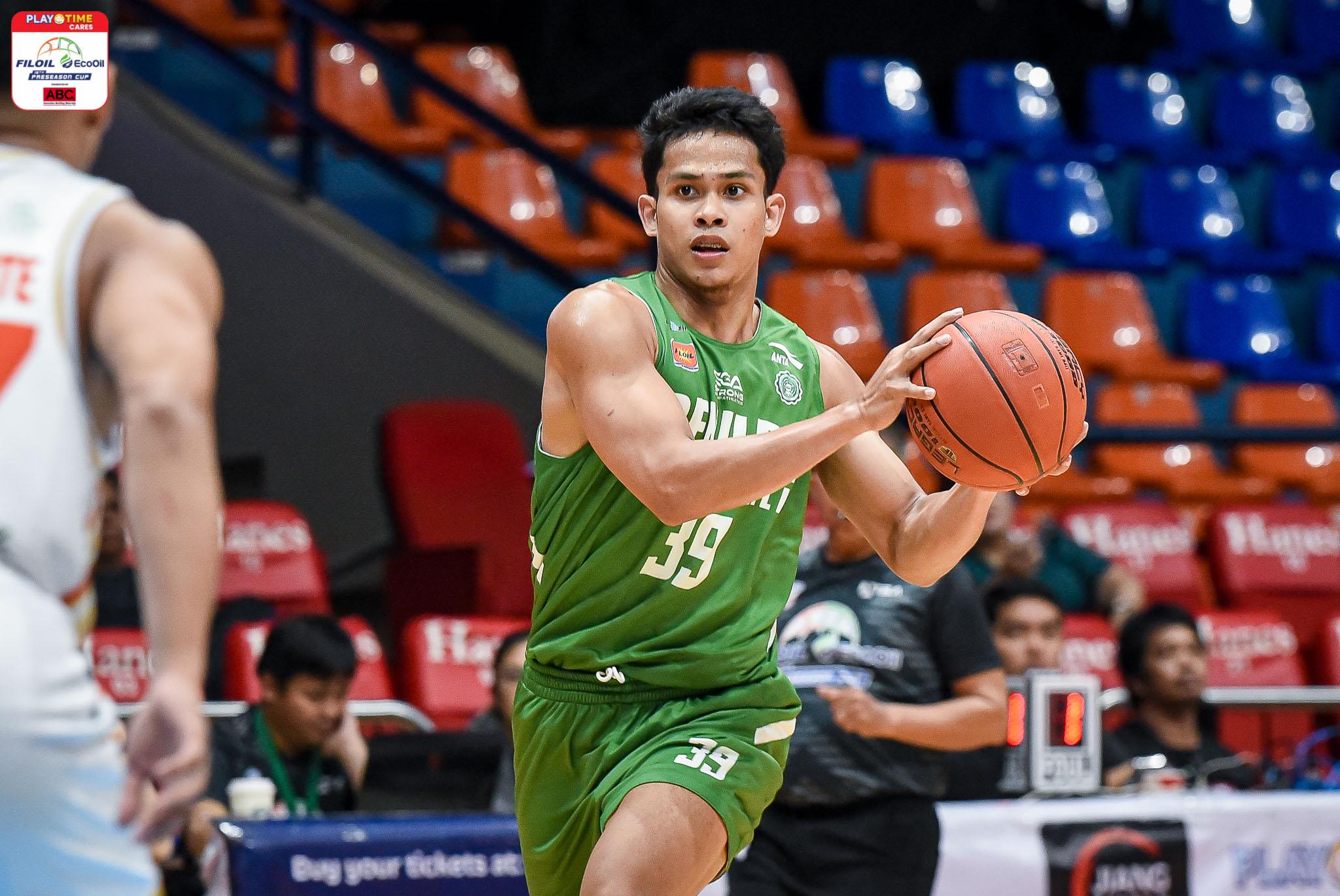 Benilde Clings to Victory Over EAC in Thrilling FilOil Preseason Cup Match