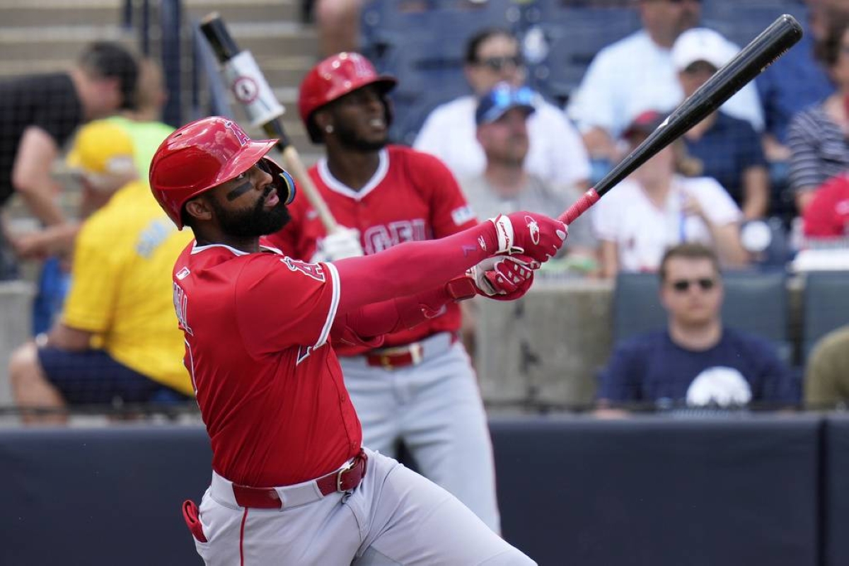 Jo Adell's Double Home Run Feat Powers Angels in Eighth-Run Inning Against Rays