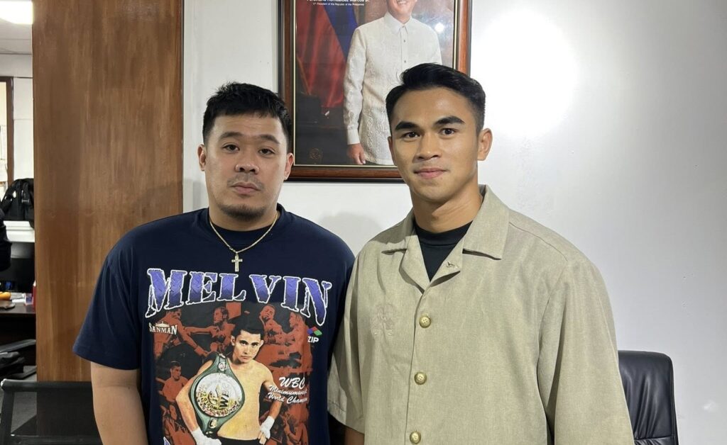 Rising Star Criztian Pitt Laurente Signs with Hometown Hero Sanman Boxing