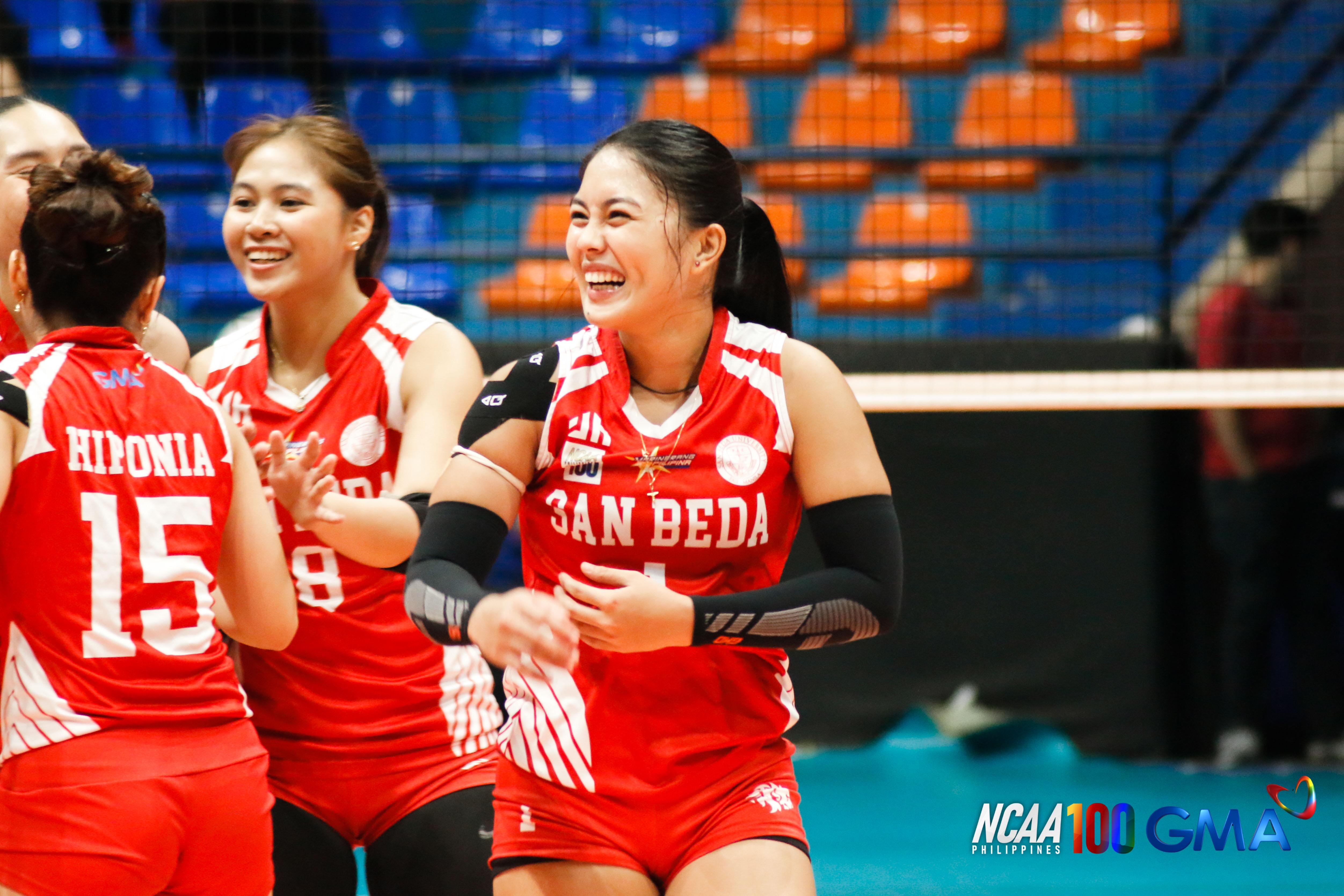 Habacon and Bachar Lead San Beda to Victory Over EAC in NCAA Women's Volleyball