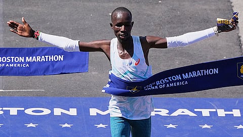 John Korir's Historic Triumph at Boston Marathon: Second-Fastest Time and First for Brothers