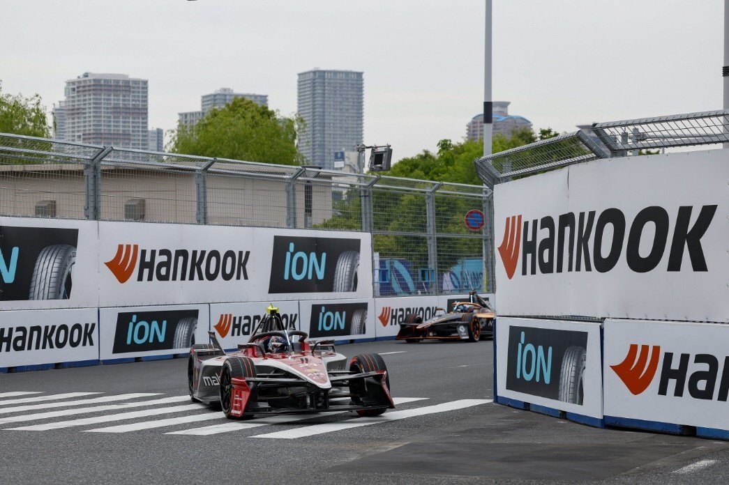 Hankook's GEN3 Evo iON Tires Triumph at Tokyo's Challenging E-Prix Double-Header