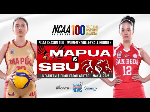Intense Showdown: Mapúa Cardinals Clash with San Beda Red Lions in NCAA Season 100 Women's Volleyball