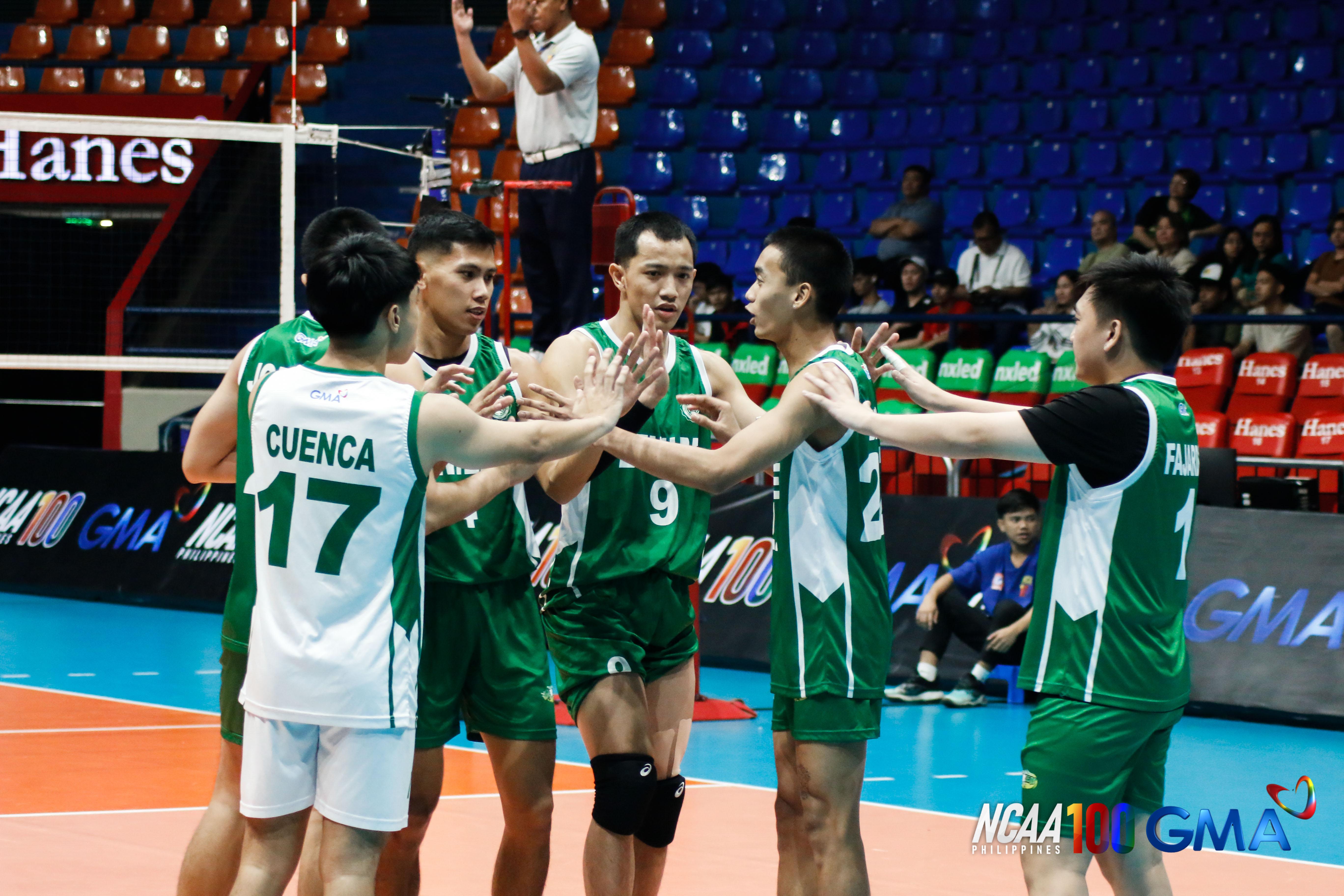 Benilde Overcomes San Beda Challenge, Secures Fourth Consecutive Victory in NCAA Volleyball