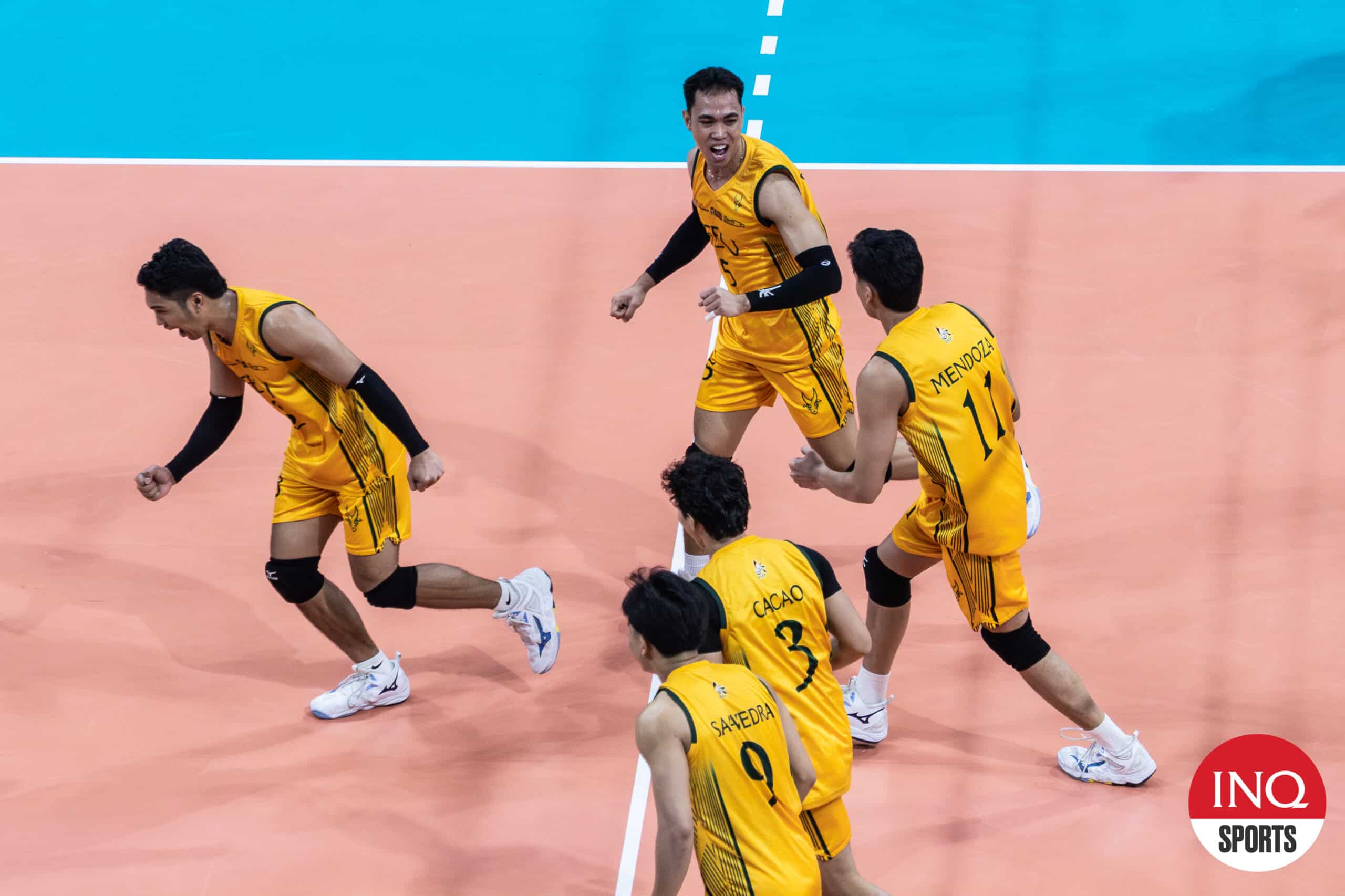 UAAP men’s volleyball: FEU improves to 8-0, La Salle downs NU