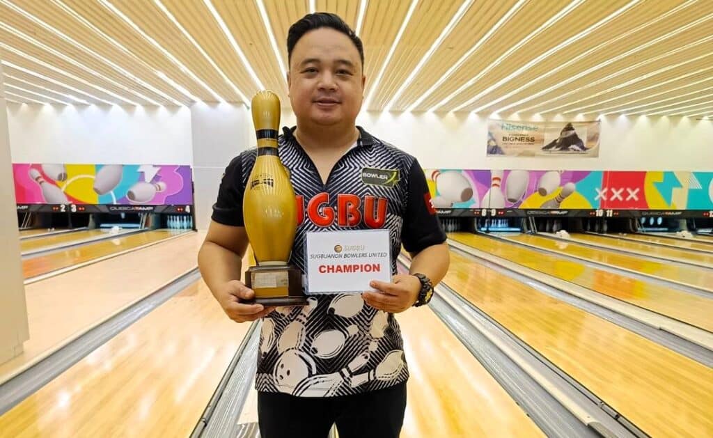 Jomar Jumapao Dominates to Claim SUGBU's July 'Bowler of the Month' Title