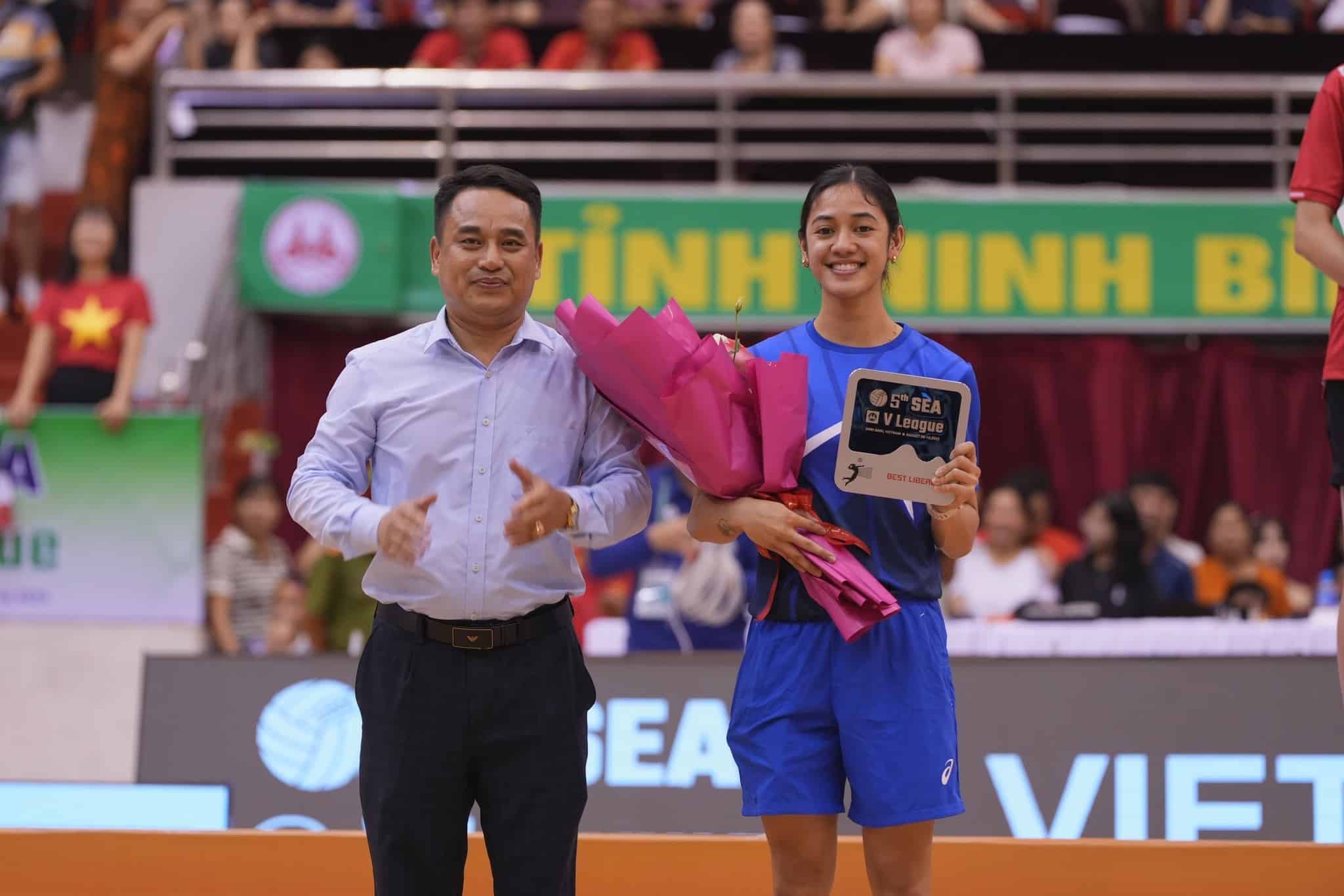 Justine Jazareno Shines as Best Libero in SEA V-League Leg 2, Leads Alas Pilipinas to Bronze