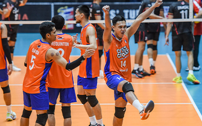 Underdog Criss Cross King Crunchers Aim to Dethrone Cignal HD Spikers in Spikers' Turf Finals