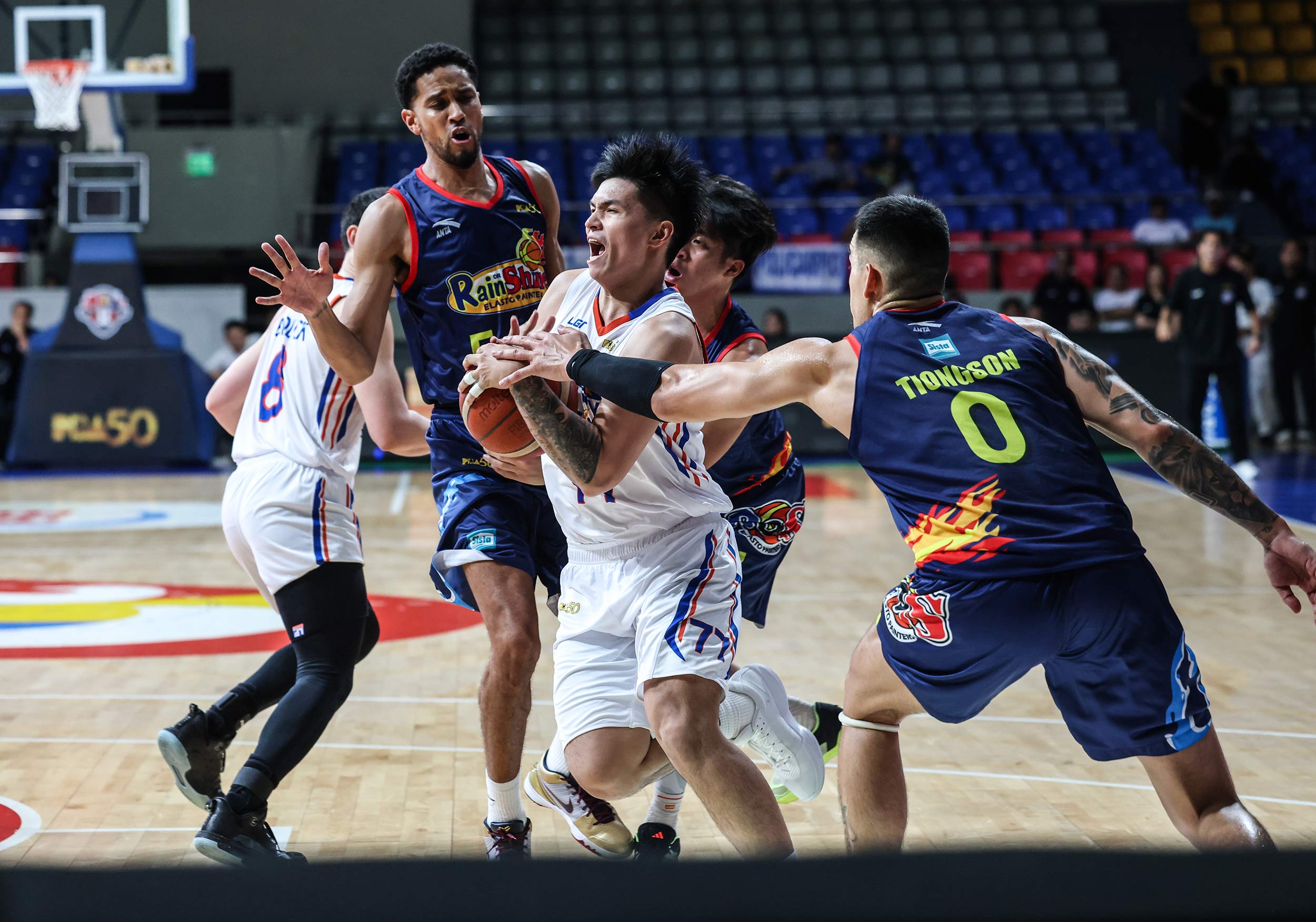 Xyrus Torres' Stellar Performance Propels NLEX to Victory Over Rain or Shine in PBA Season Opener