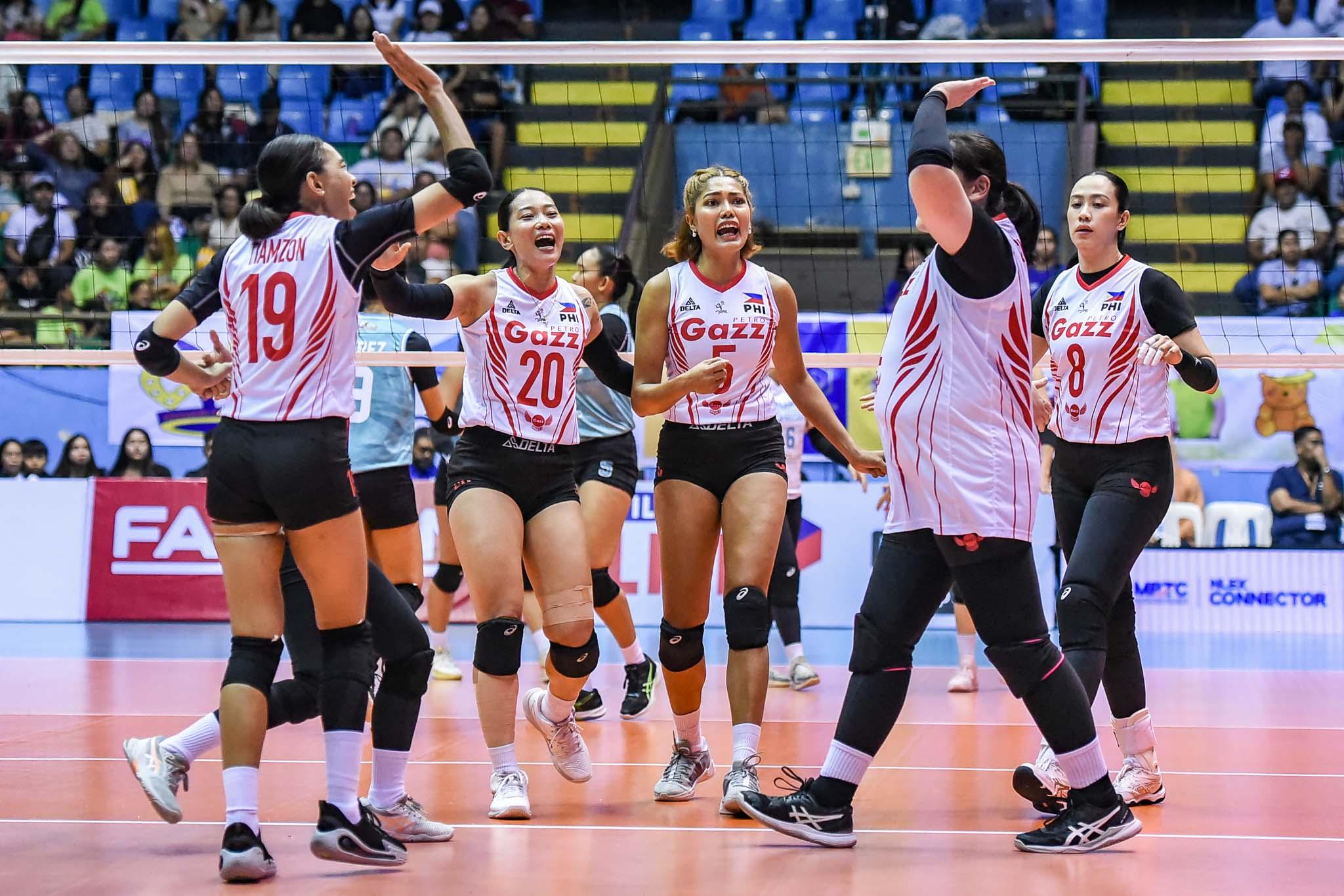 Petro Gazz Angels Triumph Over Galeries in Thrilling PVL On Tour Match