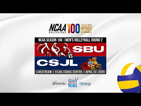 NCAA Season 100 Men's Volleyball: CSJL Faces Off Against San Beda in Round 2 Replay