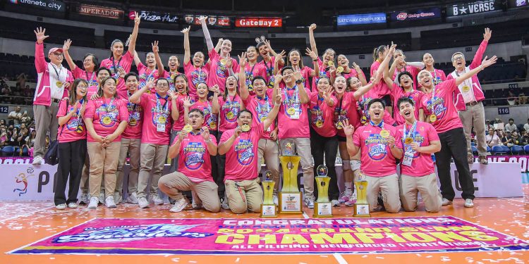 Creamline Cool Smashers Dominate PVL Awards with Team and Coach of the Year Honors