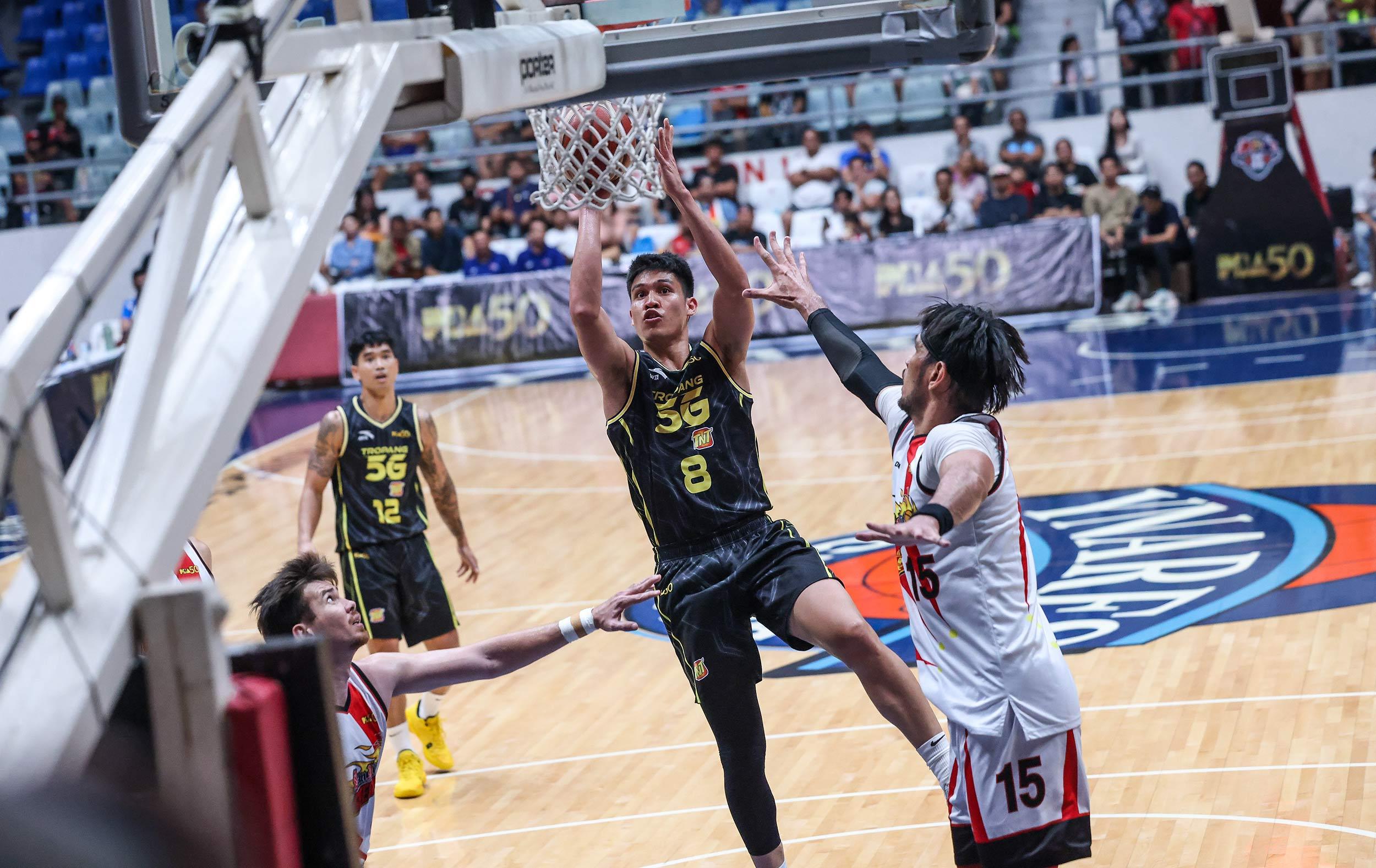 Calvin Oftana's Stellar Performance Powers TNT to Victory Over San Miguel in PBA Philippine Cup