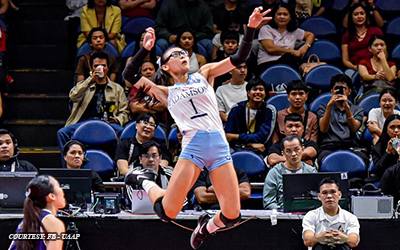 Shaina Nitura's Stellar Performance Leads Adamson to Upset Victory Over NU in UAAP Volleyball