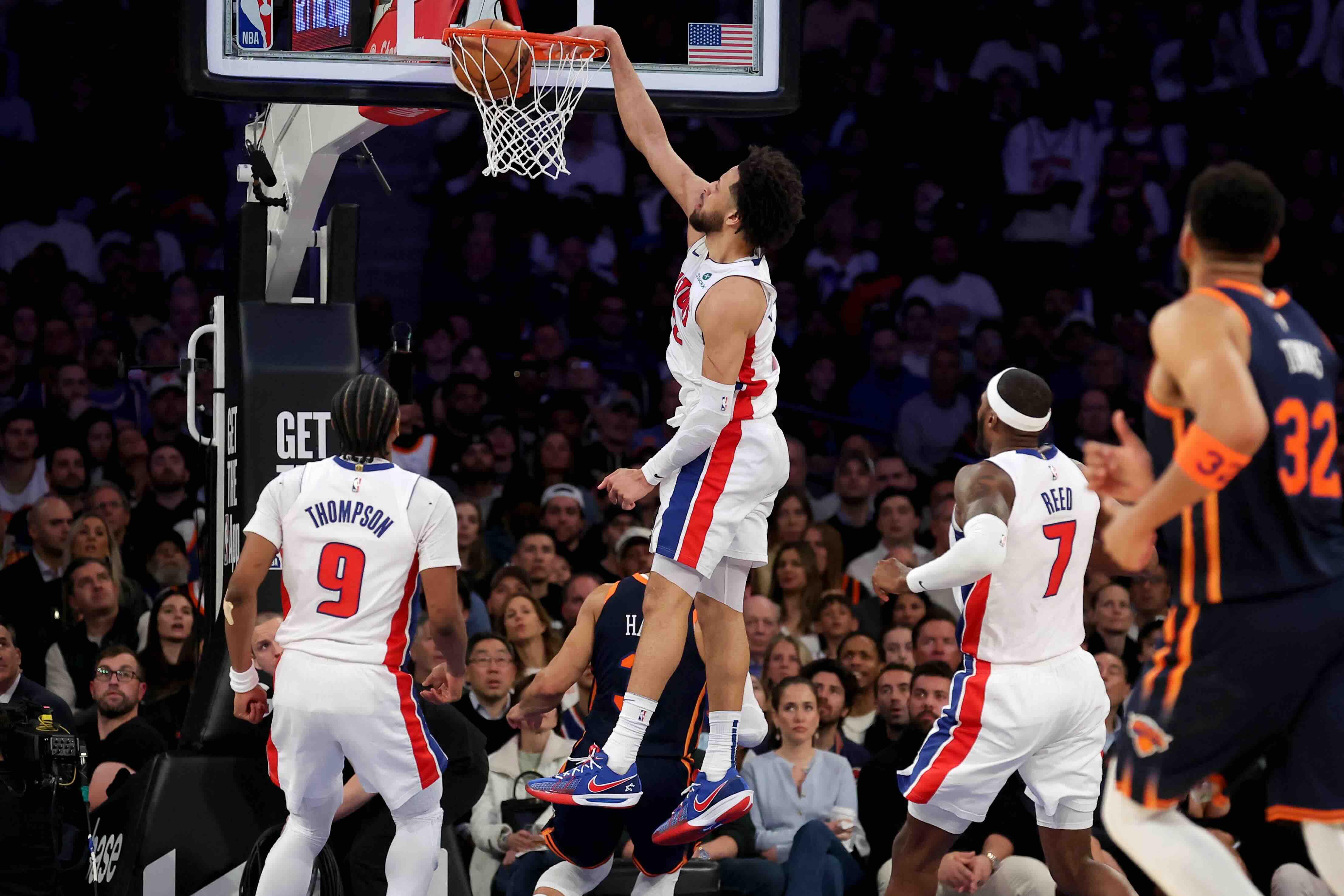 Cade Cunningham's Heroics and Schroder's Clutch Shot Propel Pistons to Tie Series with Knicks