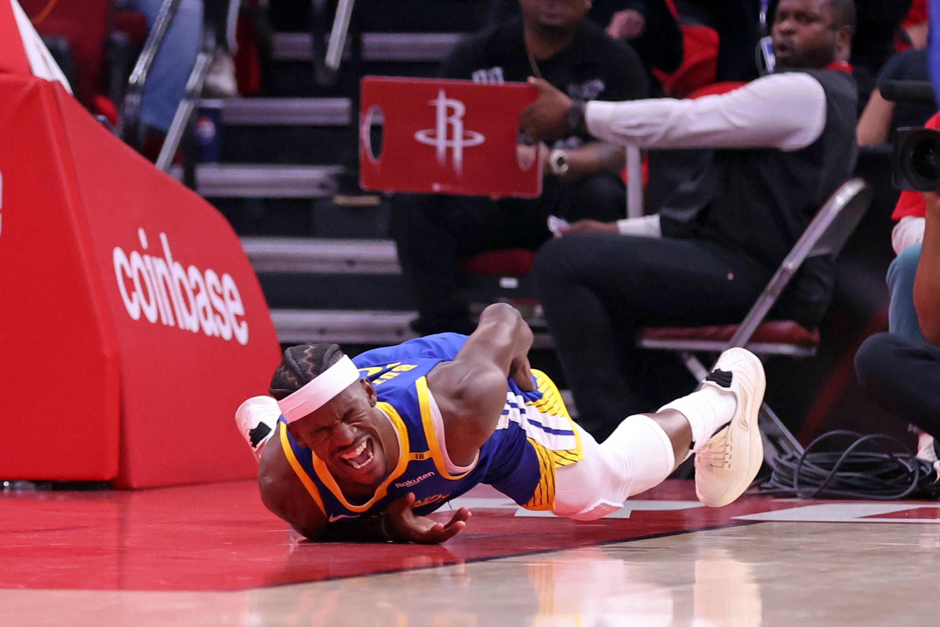 Warriors' Jimmy Butler in Doubt for Crucial Game 3 Against Rockets After Painful Fall