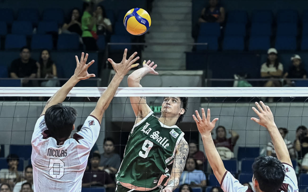 La Salle's Maglinao and Kampton Lead Green Spikers to UAAP Volleyball Final Four