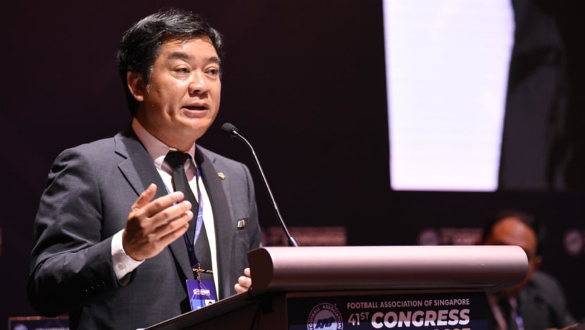FAS president Bernard Tan will not seek re-election, says decision is for the 'good' of Singapore football