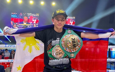 Melvin Jerusalem Triumphs in Second WBC Minimumweight Title Defense Against Yudai Shigeoka
