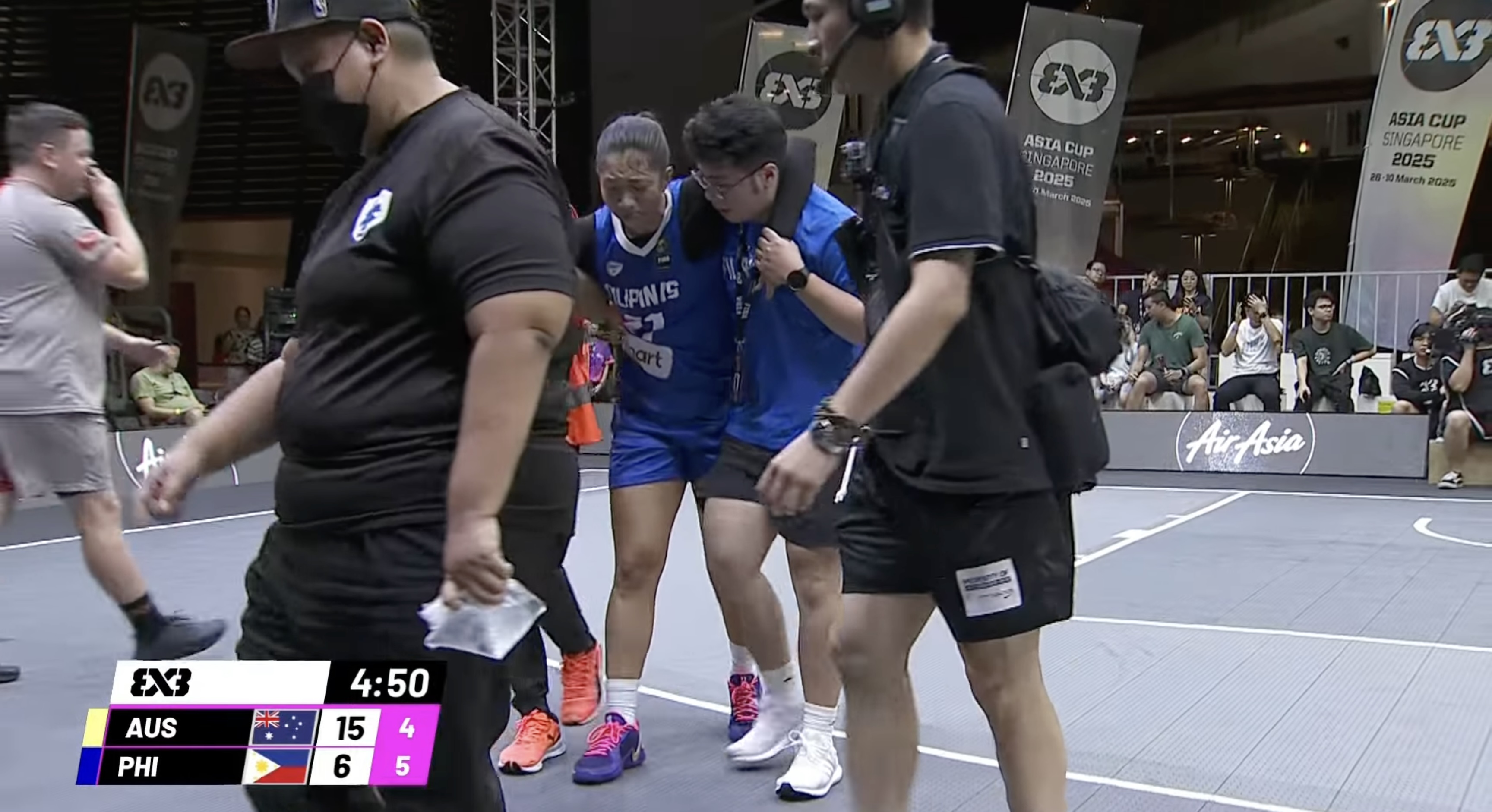 Gilas Women Overcome Camille Clarin's Injury to Advance in FIBA 3x3 Asia Cup