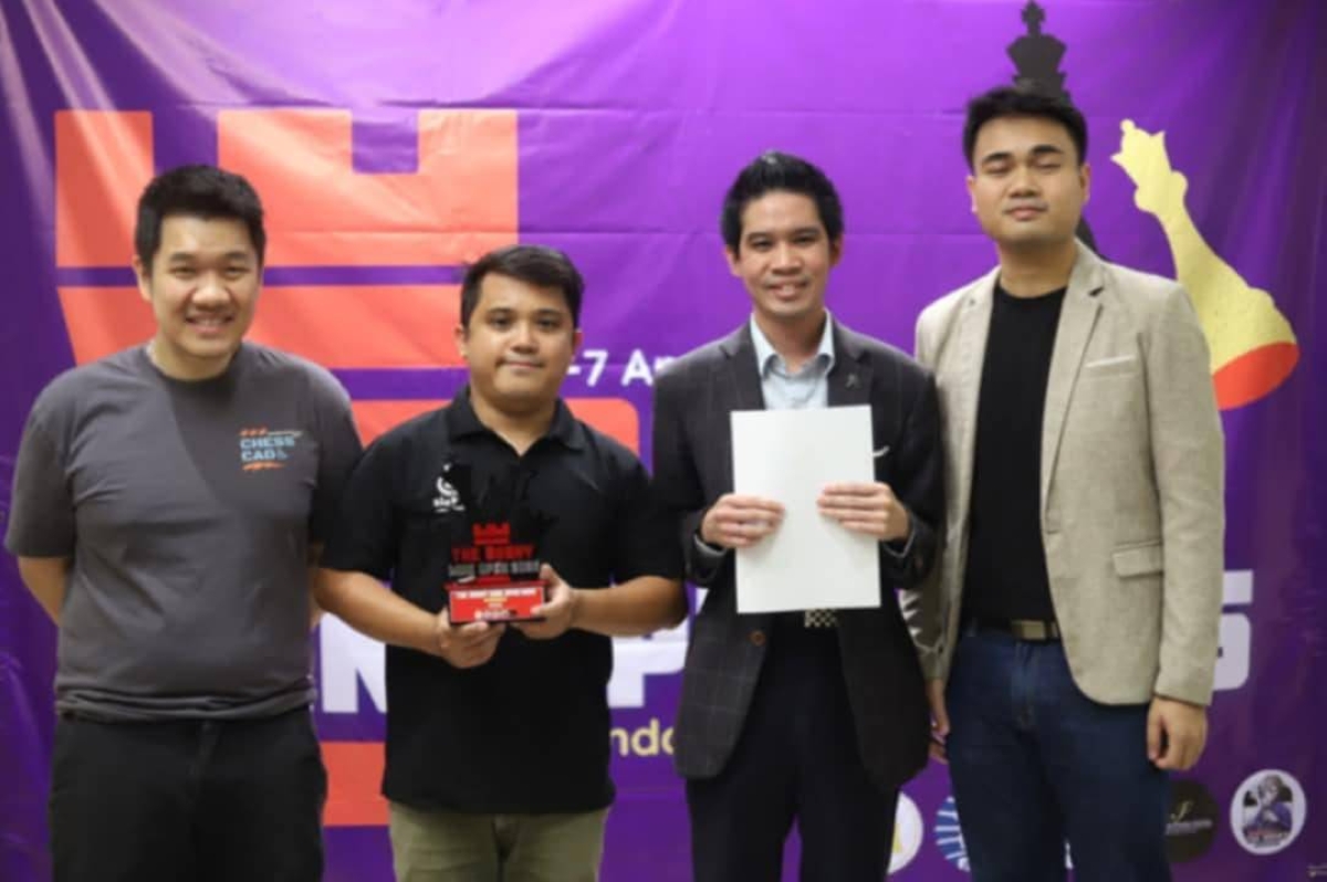 Philippine Chess Prodigy Louie Salvador Triumphs at Rooky Mini-Open 2025 in Bangkok