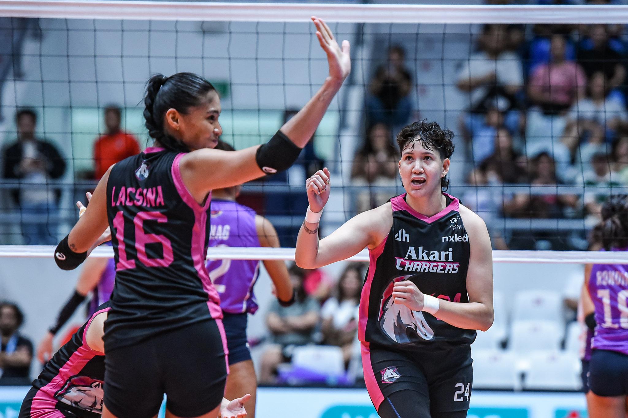 Eli Soyud posts career game as Akari outlasts Choco Mucho in PVL semis opener