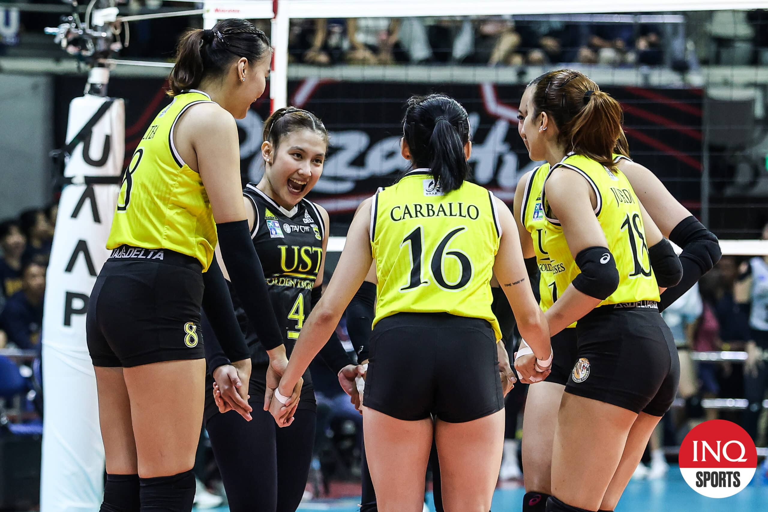 UST Tigresses Remain Calm Amidst Losing Streak in UAAP Volleyball