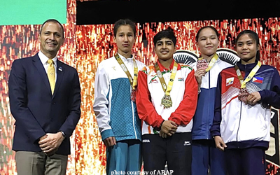 Philippine Boxers Ermalie Caballero and Leo Mhar Lobrido Secure Bronze at Asian Championships