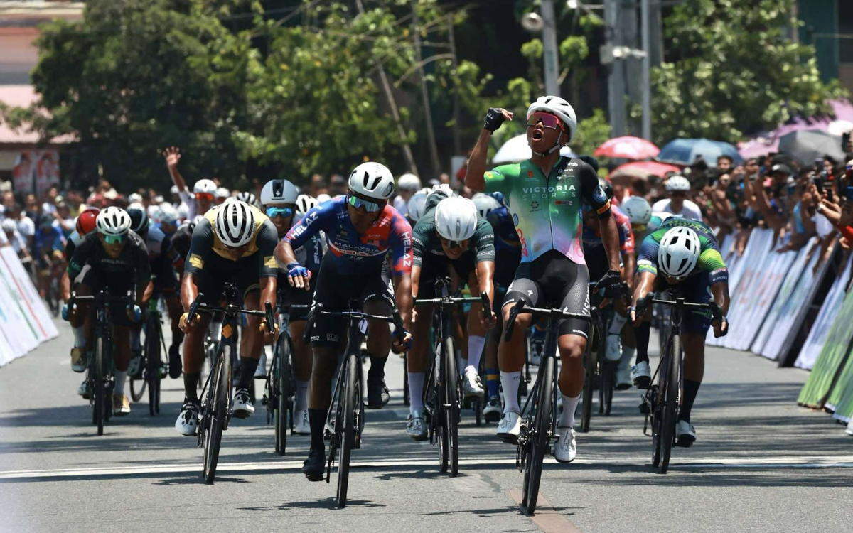 Ean Cajucom Sprints to Victory in Thrilling Third Stage of Tour of Luzon